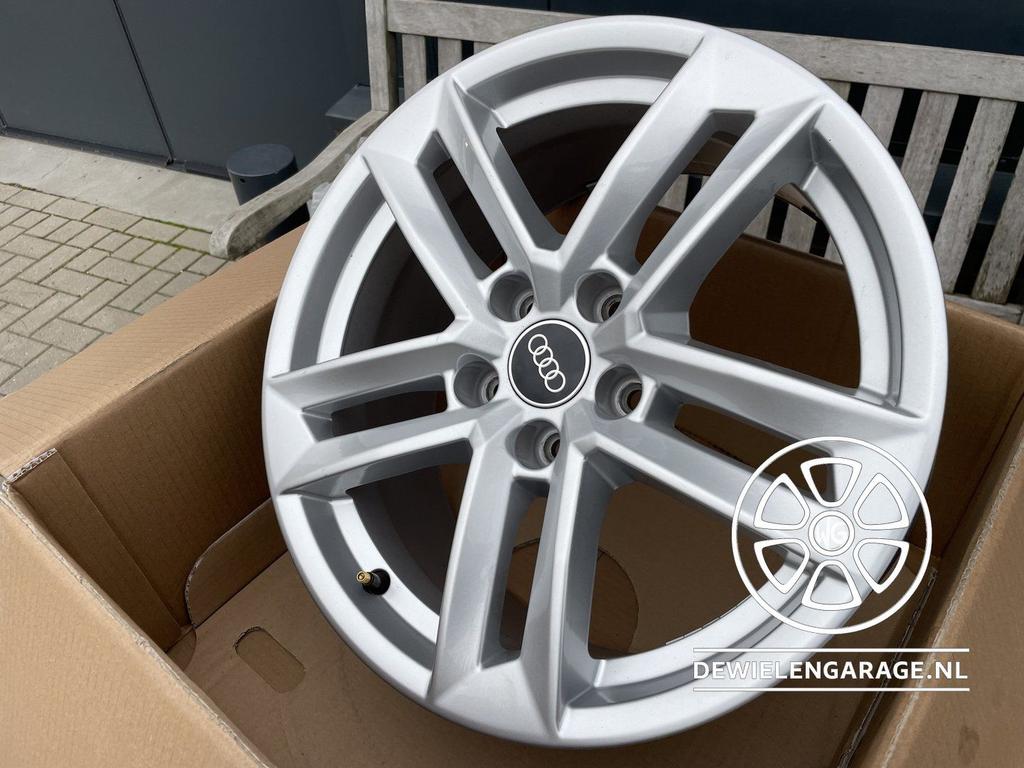 17 inch Audi A4 B9 en B10 Velgen Origineel 5x112 ook B8, Gebruikt, Velg(en), -, -