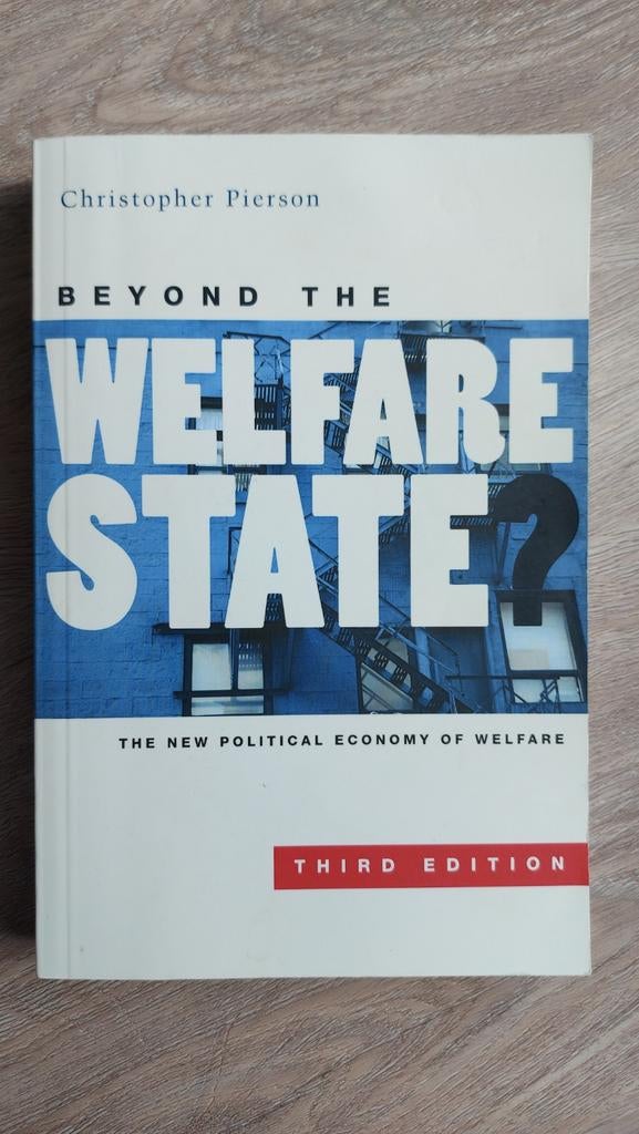 Beyond the Welfare State? - Christopher Pierson (3e editie), Christopher Pierson, Ophalen of Verzenden, Zo goed als nieuw, Politiek en Staatkunde