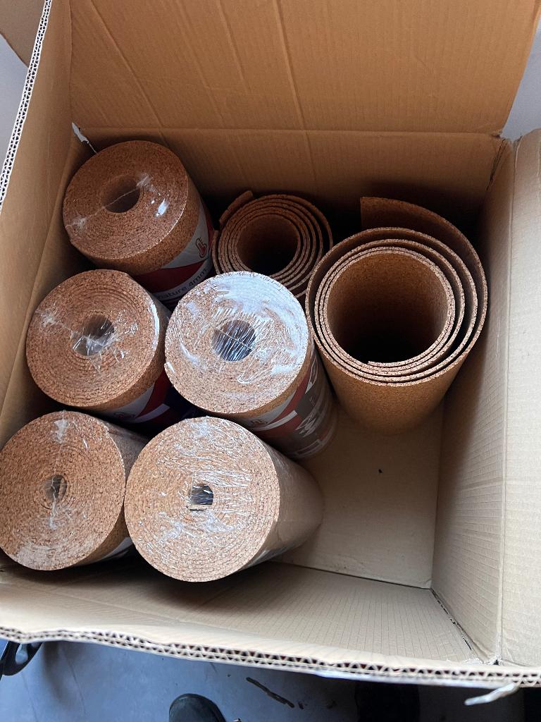 Kurkisolatie rollen van 4 mm, Doe-het-zelf en Verbouw, Ophalen, Nieuw