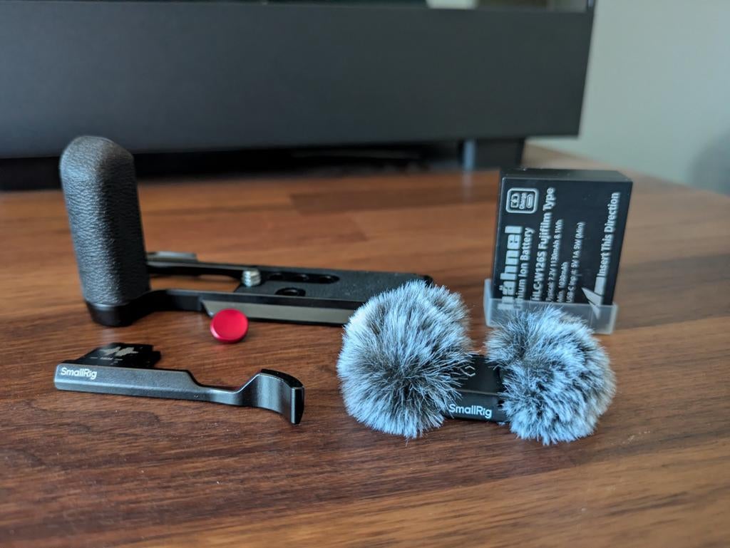 Smallrig accessoires voor Fujifilm x-m5 + batterij, Ophalen of Verzenden, Overige Merken, Geen optische zoom