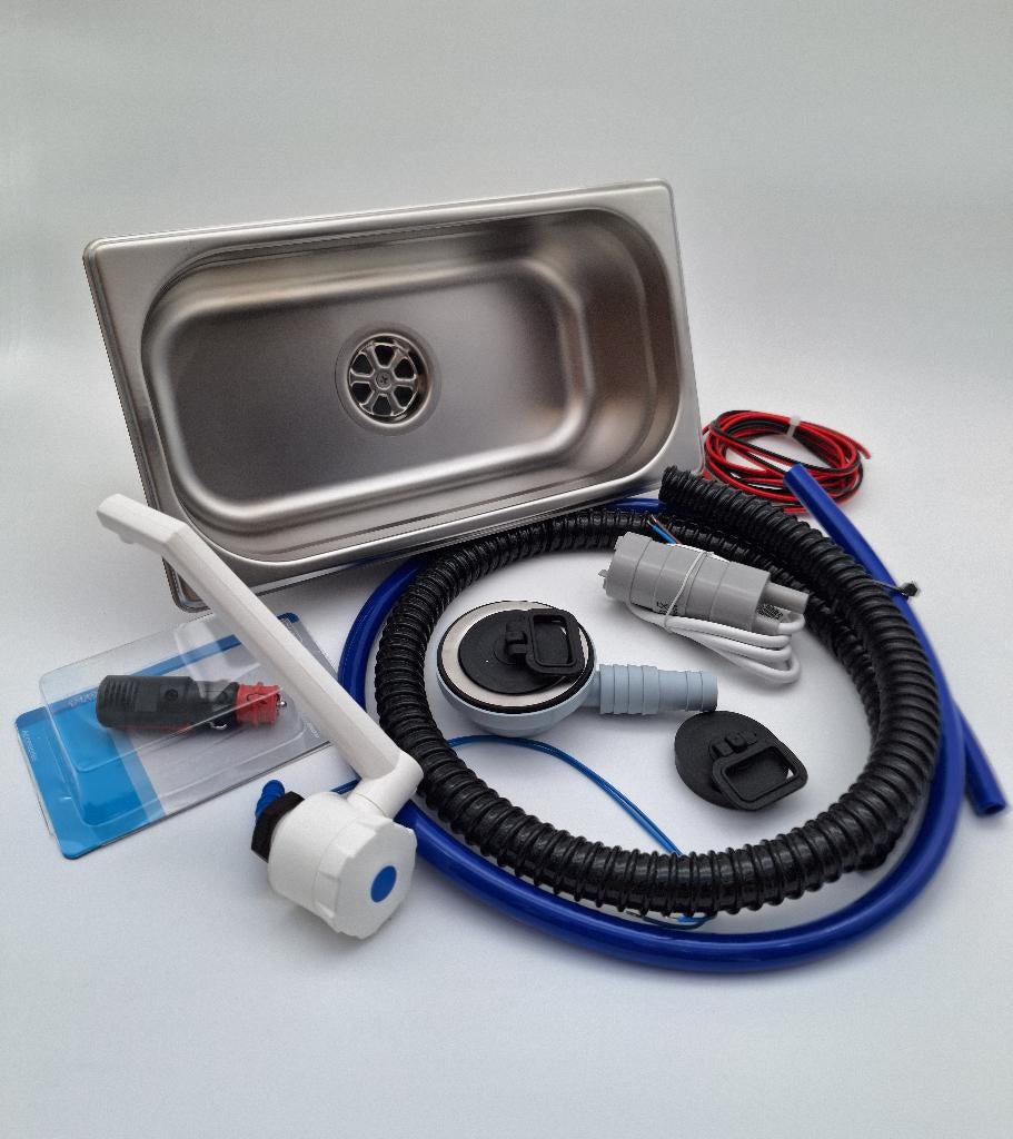 Camper keukenblokje keukenblok keuken WATER / WASBAK SET, -, Verzenden, -, Nieuw