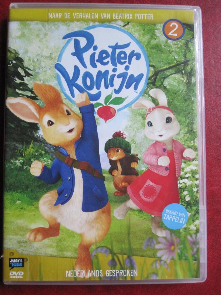 Pieter Konijn, Tekenfilm, Ophalen of Verzenden, Zo goed als nieuw, Alle leeftijden