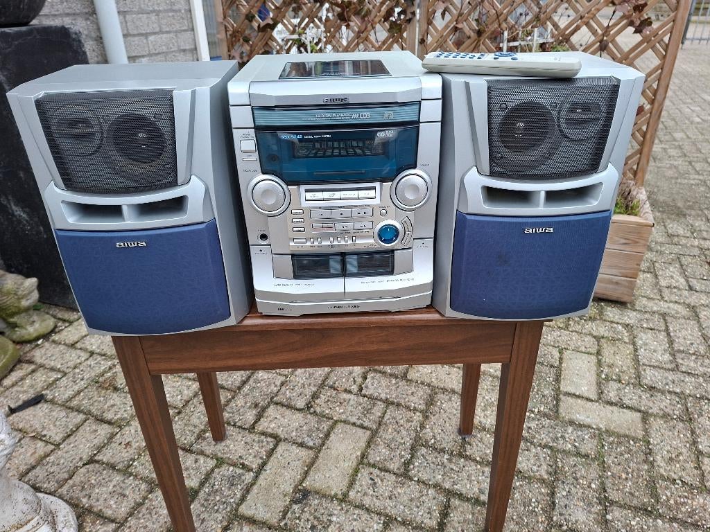 stereotoren aiwa 3 cd wisselaar ect type nsx-sz423, Overige merken, Gebruikt, Microset, Ophalen of Verzenden