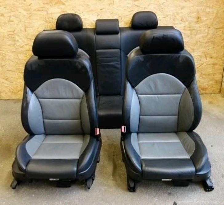 BMW E39 M5 Silverstone Zwart Grijs Interieur Stoelen, Ophalen, BMW