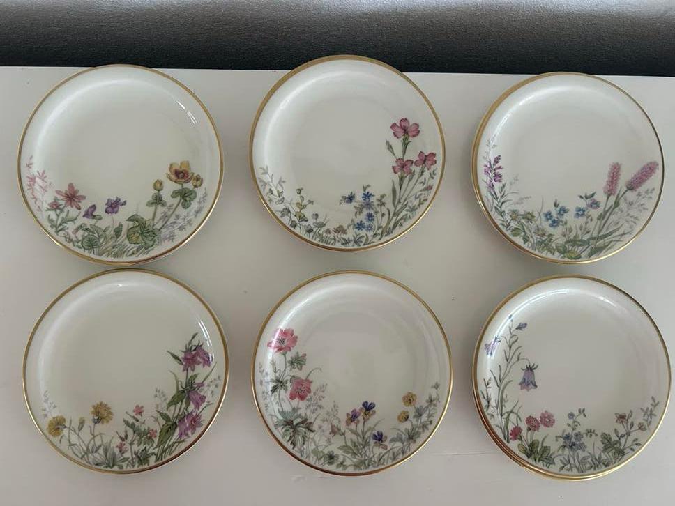 Krautheim Selb Bavaria gebaksbordjes prijs oer stuk, Ophalen of Verzenden