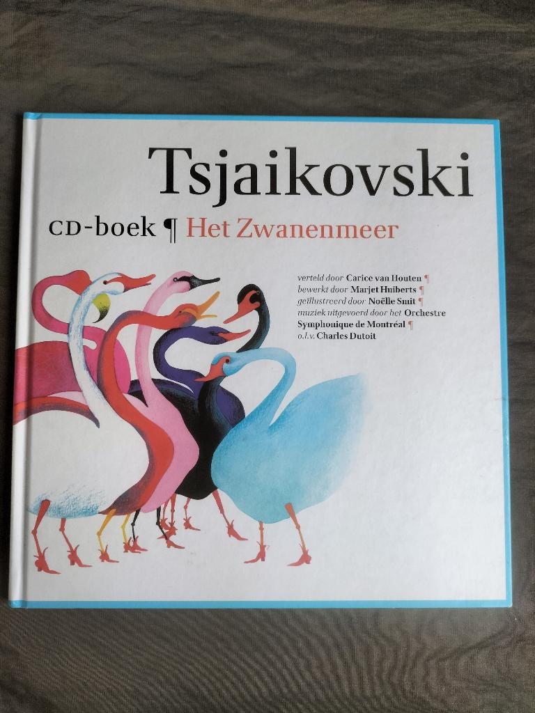 Tsjaikovski CD-boek - Het Zwanenmeer, Ophalen of Verzenden, Zo goed als nieuw, Marjet Huiberts (bewerking), Fictie algemeen