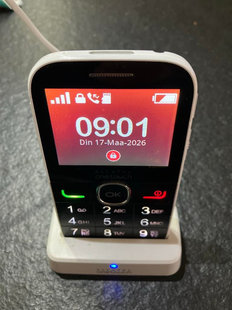 Alcatel One Touch Mobiele Telefoon voor Senioren, Ophalen of Verzenden, Klassiek of Candybar, Zonder simlock, Zonder abonnement