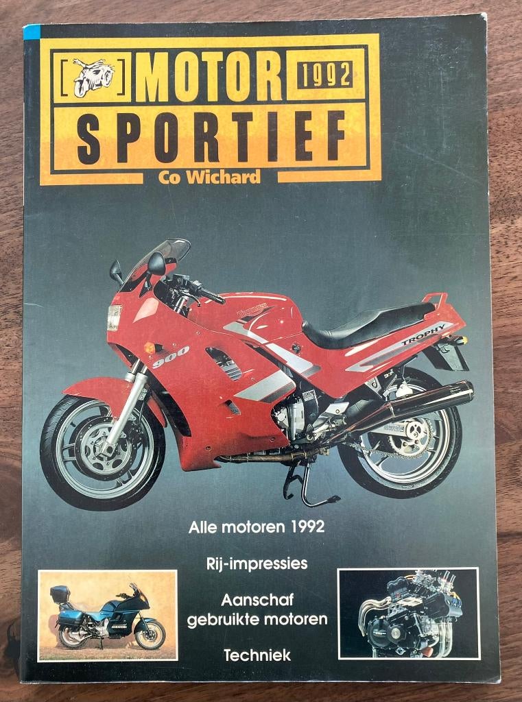 MOTOR SPORTIEF 1992 Alle motoren 1992, rij-impressies,, Verzenden, Zo goed als nieuw, Algemeen