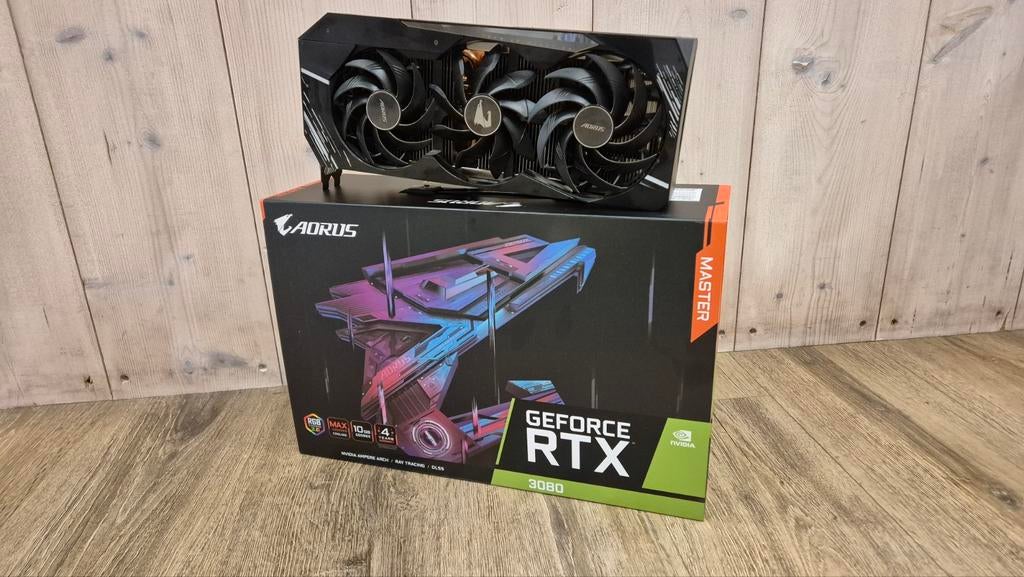 Gigabyte AORUS | RTX3080 | 10G | RGB | MASTER | GAMING, Computers en Software, Videokaarten, Info@nvidia.com, Gebruikt, Nvidia