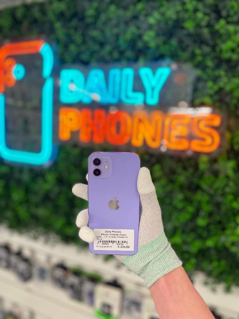Zo goed als nieuw Apple iPhone 12 64GB, Ophalen of Verzenden, Zo goed als nieuw