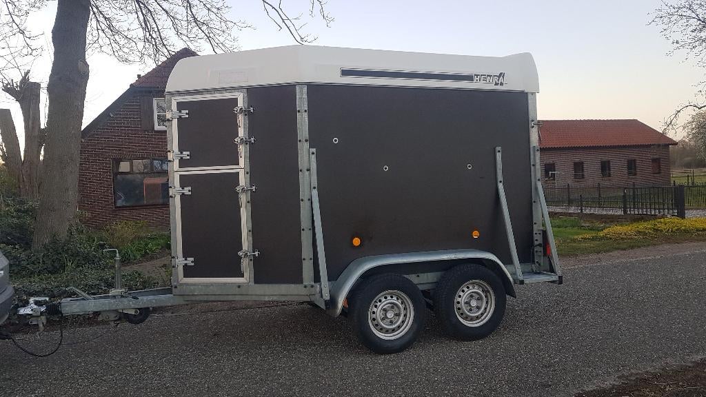 HENRA VEETRAILER, KLEINVEETRAILER  IN ZEER GOEDE STAAT, Ophalen of Verzenden, Zo goed als nieuw