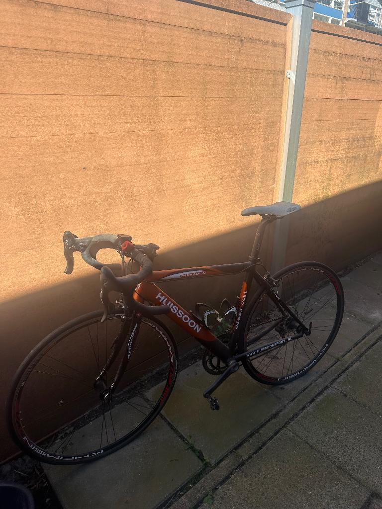 Huissoon racefiets, Fietsen en Brommers, Fietsen | Racefietsen, Gebruikt, Aluminium, Overige maten, Dames