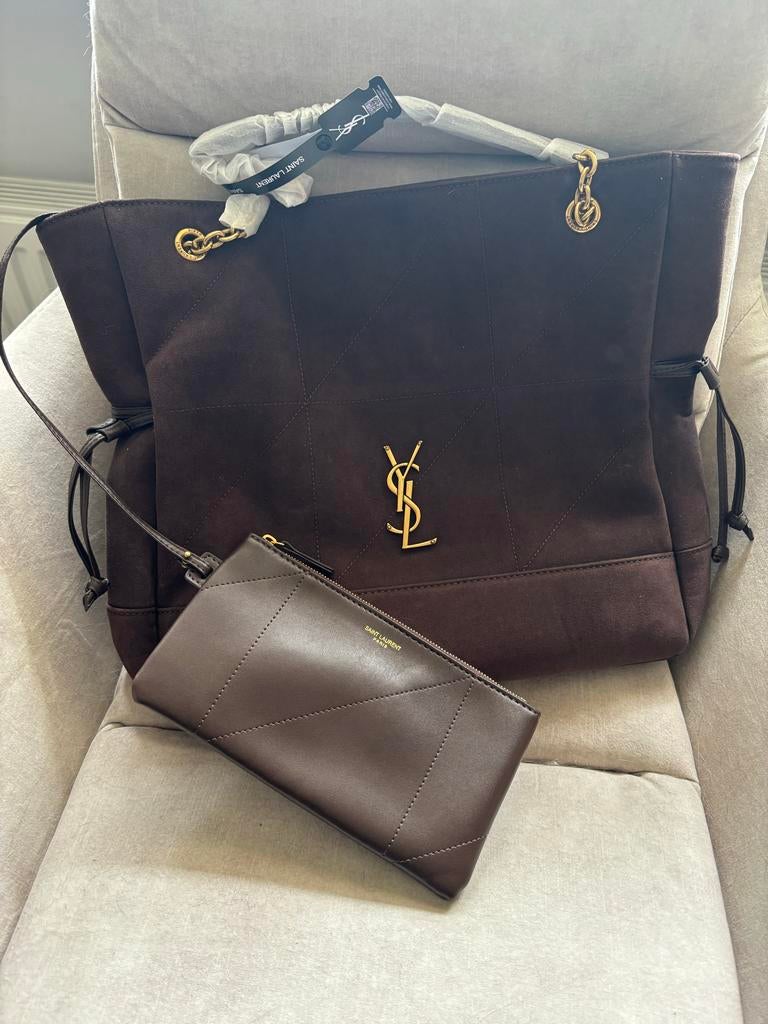 Tas YSL, Ophalen of Verzenden, Nieuw, Bruin, Schoudertasje