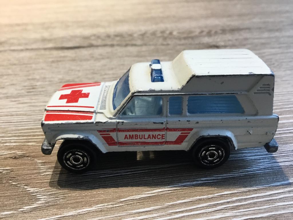 Vintage Matchbox Ambulance Speelgoedauto 1/64 nr269, Verzamelen, Speelgoed, Ophalen of Verzenden, Gebruikt