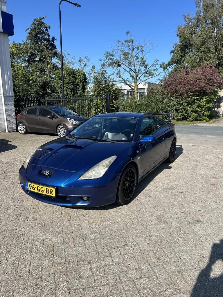 Toyota Celica 1.8 16V Vvti 2000 Blauw, Auto's, 1794 cc, USB, 49 €/maand, Handgeschakeld