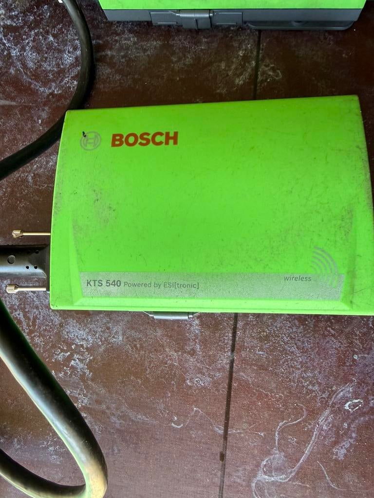 BOSCH KTS 570, een professionele diagnosemodule, Ophalen