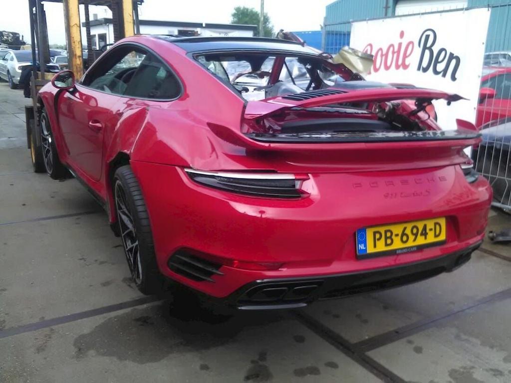 Porsche 911 3.8 24V Turbo S Coupe 2017 sloopvoertuig, Auto-onderdelen, Gebruikt, -, -, Porsche