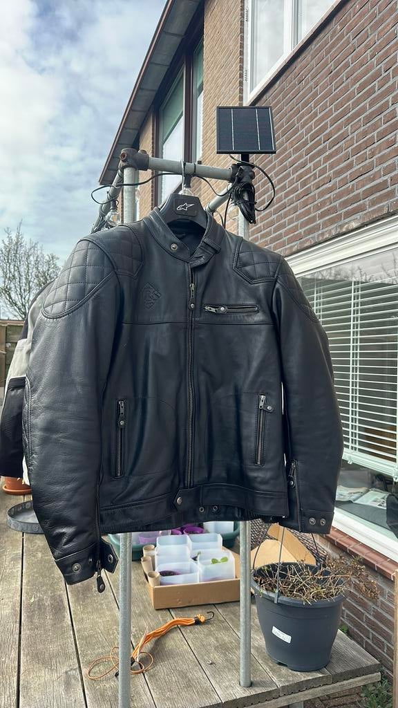 Mororjas met bescherming maat M, Motoren, Kleding | Motorkleding, Verzenden, Nieuw zonder kaartje, Jas | leer