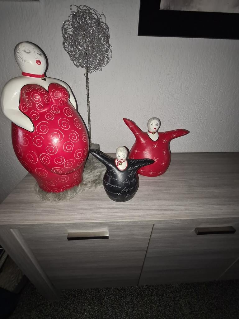 Dikke dames beelden, Ophalen, Gebruikt, Mens