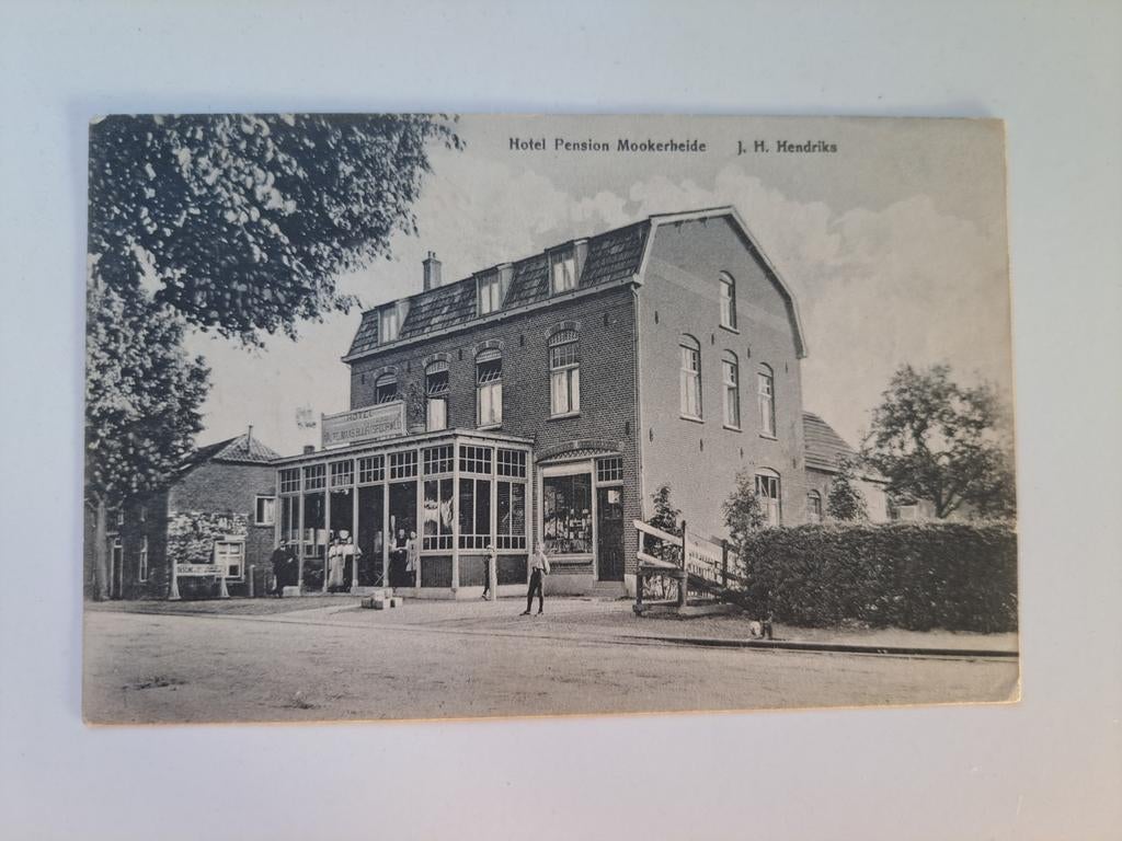 Mook, Hotel Pension Mookerheide J. H. Hendriks, Ophalen of Verzenden