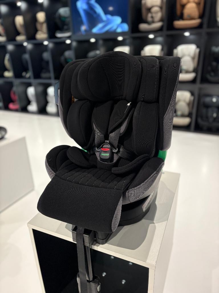 Kidsriver Autostoel - Circle Ash Grey - 40-150 cm, Verstelbare rugleuning, 0 t/m 18 kg, Nieuw, Isofix