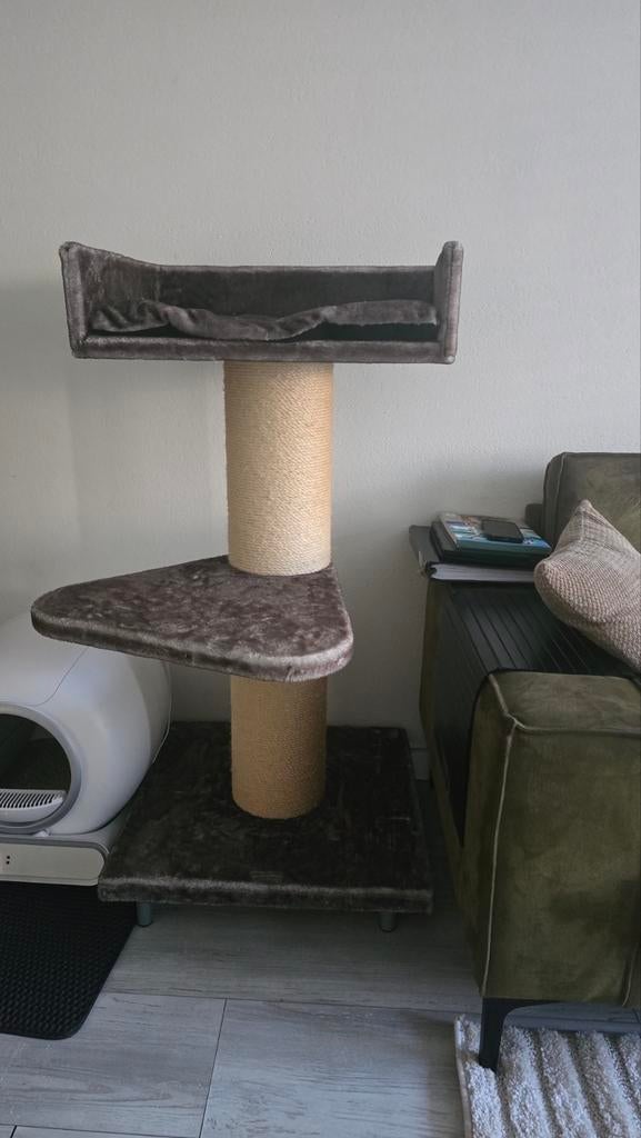 RHR pets krabpaal Royalty Crown Taupe stevige krabpaal, Ophalen of Verzenden, Krabpaal