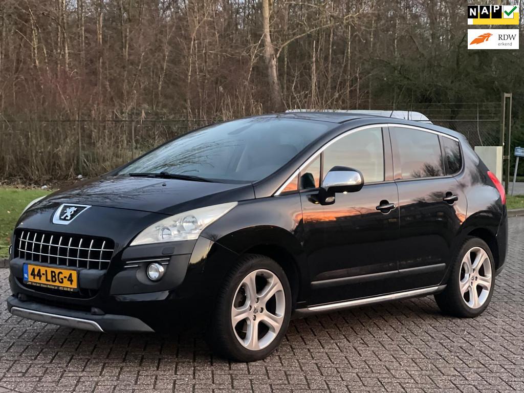 Peugeot 3008 1.6 THP GT/AIRCO/CRUISE/LEDER/NAVI/PARKEERSENS, Voorwielaandrijving, Gebruikt, Zwart, 4 cilinders