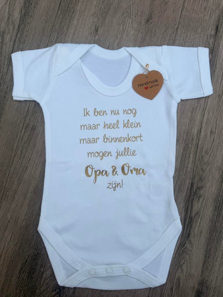 Bedrukte romper (1 stuk), Ophalen of Verzenden, Nieuw, Jongetje of Meisje