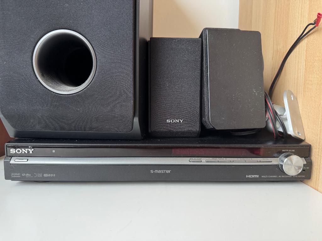 Complete Sony  audio Suround installatie, Ophalen, Gebruikt, Analoog