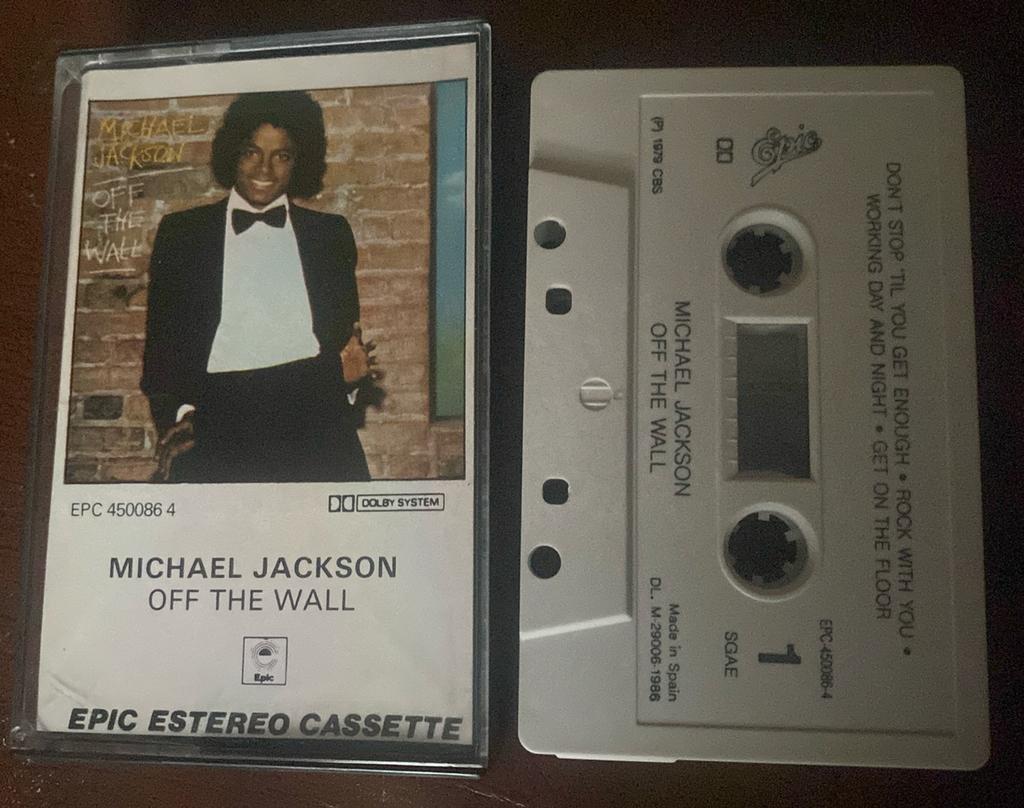 Michael Jackson Cassette Bad off the wall, Cd's en Dvd's, Cassettebandjes, Ophalen of Verzenden, Zo goed als nieuw, Pop, 1 bandje