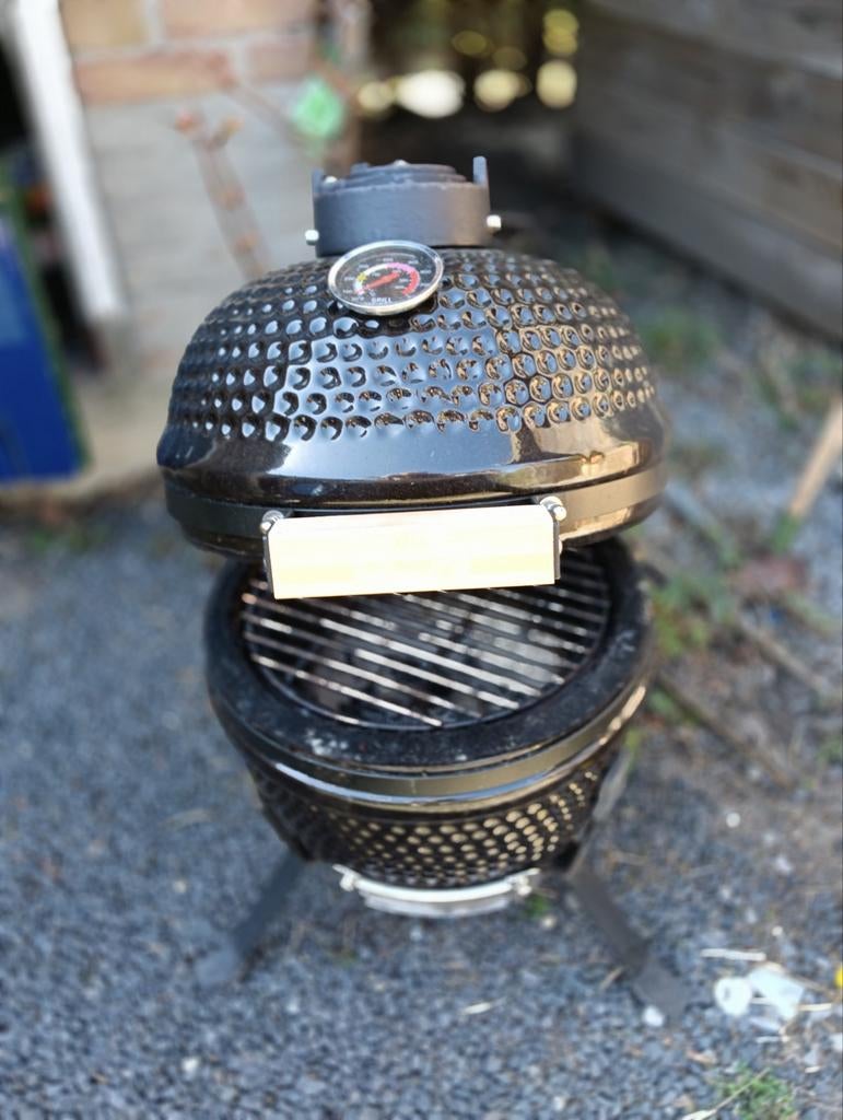 Houtskoolbbq, Ophalen