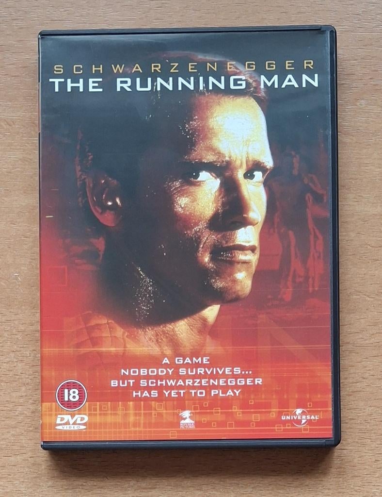 The Running Man (1987), Vanaf 16 jaar, Verzenden, Zo goed als nieuw, Actiethriller