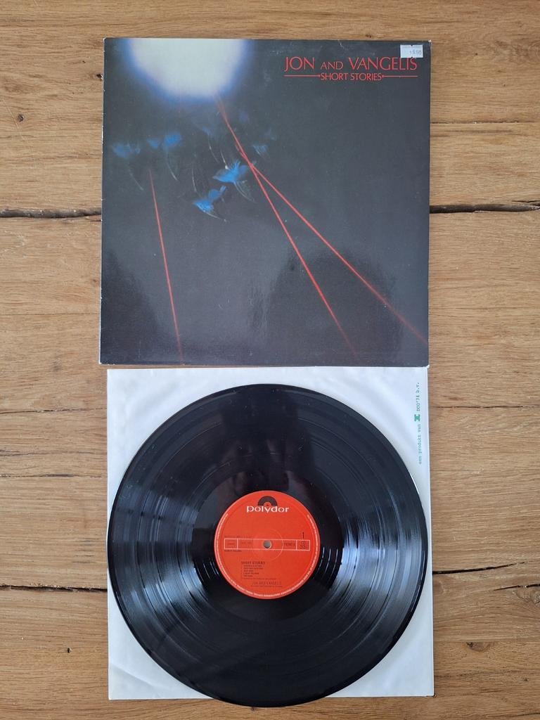 Jon and Vangelis - Short Stories LP, Ophalen of Verzenden, 1980 tot 2000, Zo goed als nieuw, 12 inch