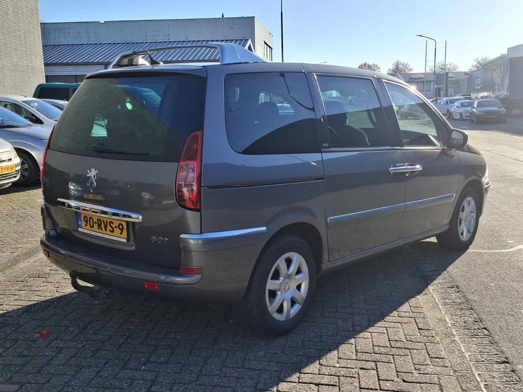 Peugeot 807 2.0 HDiF Blue Lease 7-Pers. Navi/Airco APK 10-27, Euro 5, 136 pk, Gebruikt, 8 stoelen