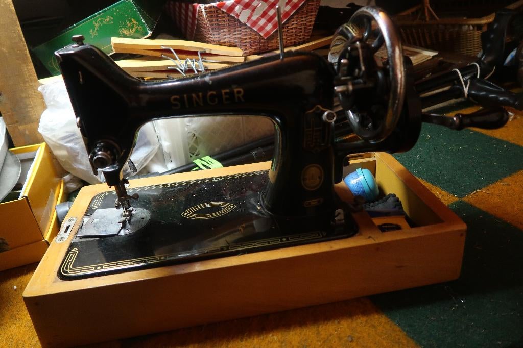 Singer naaimachine ,Simango no 33681 IS, werkend, Ophalen of Verzenden, Gebruikt, Naaimachine, Singer