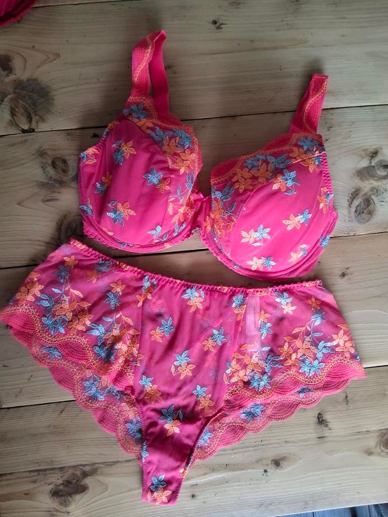 Prima Donna Cala Luna setje, 85E/46, luxe string, €50, Prima Donna, Verzenden, Roze, Setje