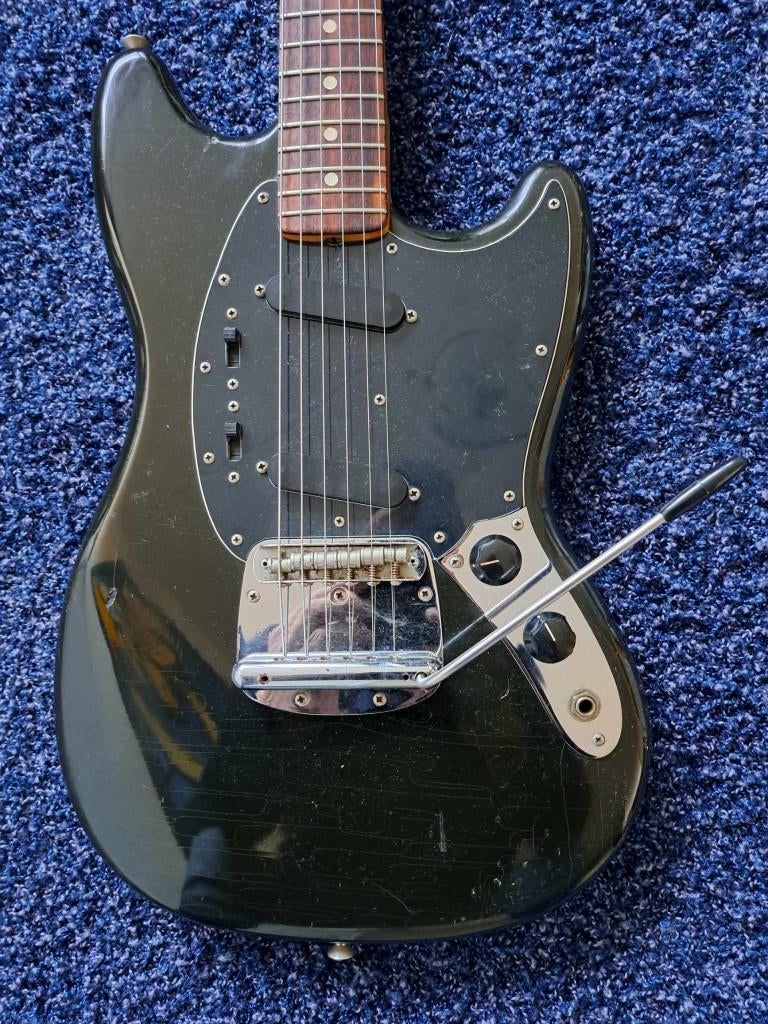 Fender Mustang 1974 100% originele staat, Ophalen, Gebruikt, Solid body, Fender