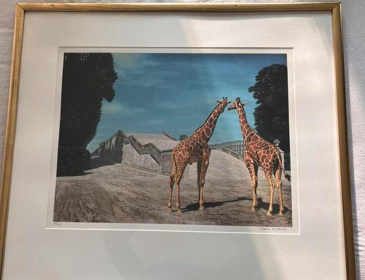 Twee giraffen Sylvia  Willink, Antiek en Kunst, Ophalen of Verzenden
