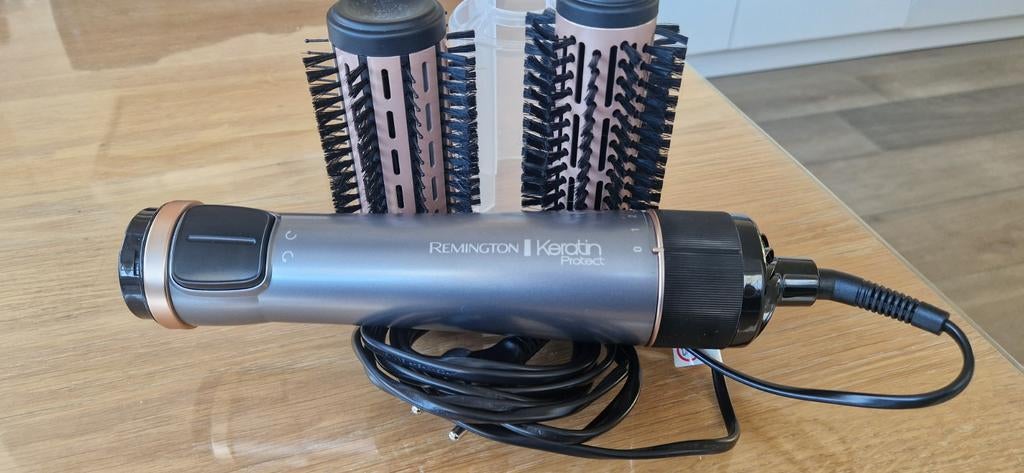Remington Keratin Protect Krulborstel, Ophalen of Verzenden, Zo goed als nieuw, Haarverzorging