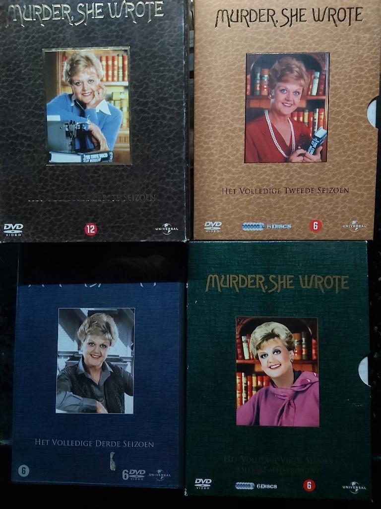 murder she wrote  1  2   3   en 5, Vanaf 9 jaar, Ophalen of Verzenden, Gebruikt, Drama
