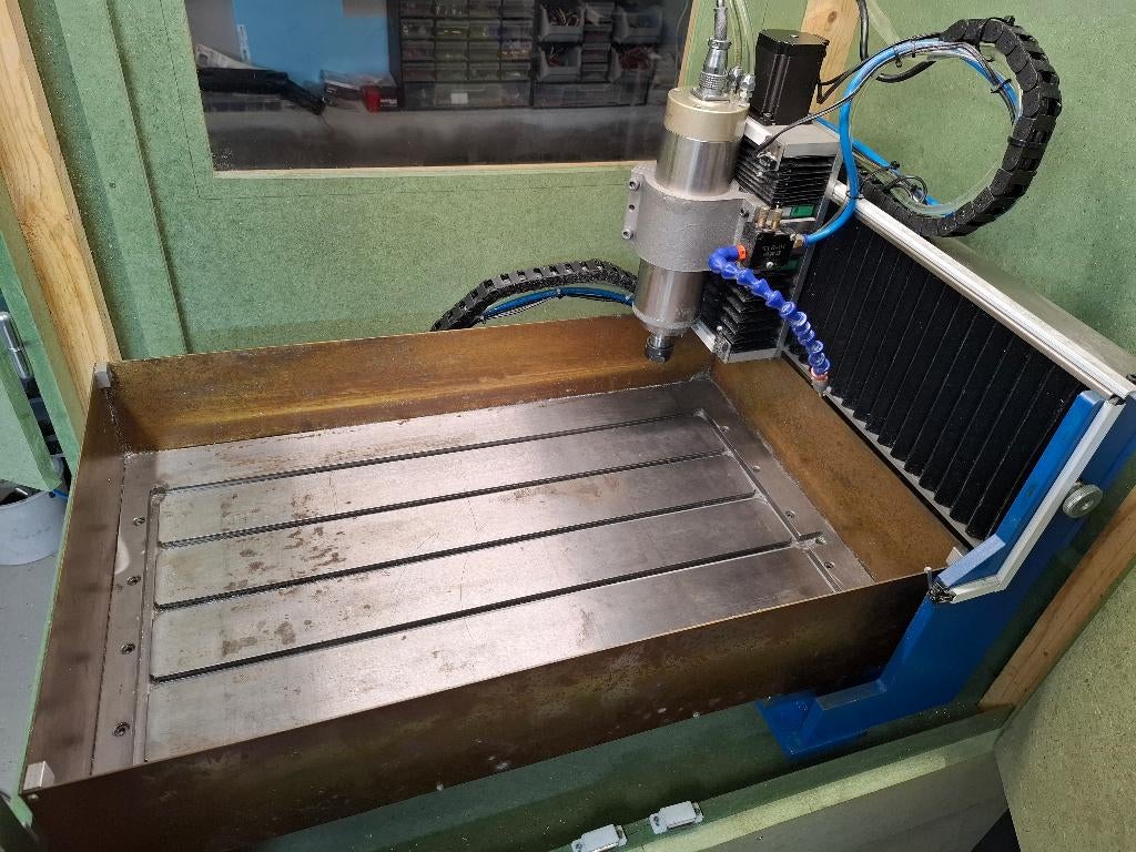Cnc freesmachine, Doe-het-zelf en Verbouw, Gereedschap | Freesmachines, Ophalen, Gebruikt, Elektrisch, Overige soorten