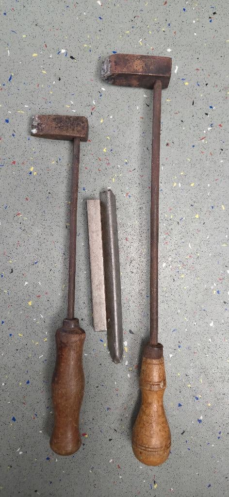 Antieke soldeerbouten, Ophalen of Verzenden