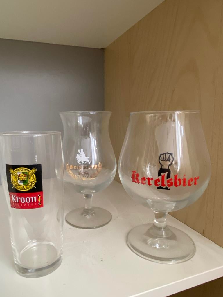 Bierglazen collectie - Diverse merken, Ophalen of Verzenden, Zo goed als nieuw, Glas of Glazen, Overige merken