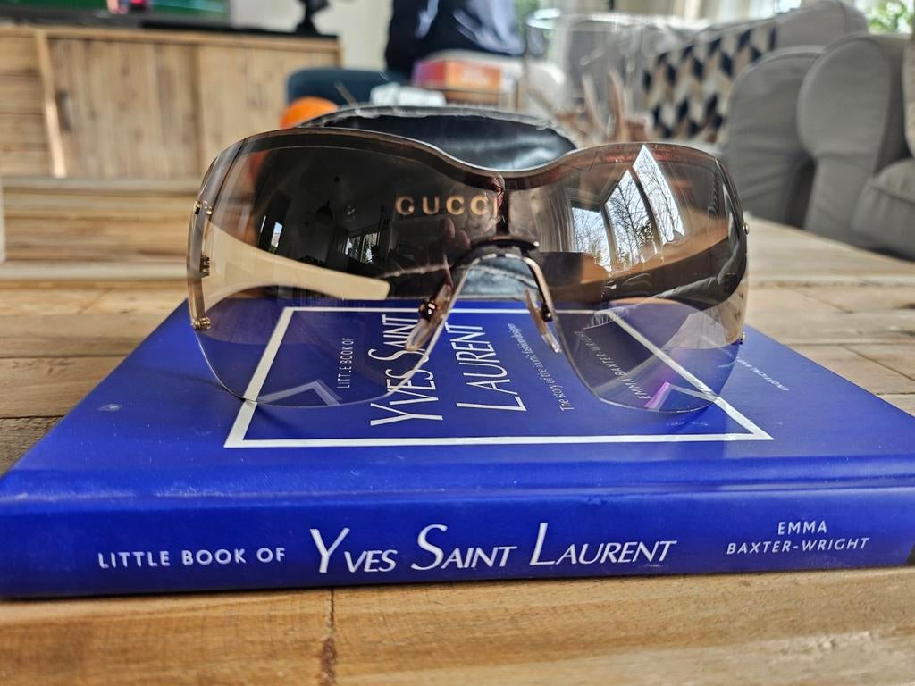 Gucci zonnebril, Overige merken, Gebruikt, Zonnebril, Bruin