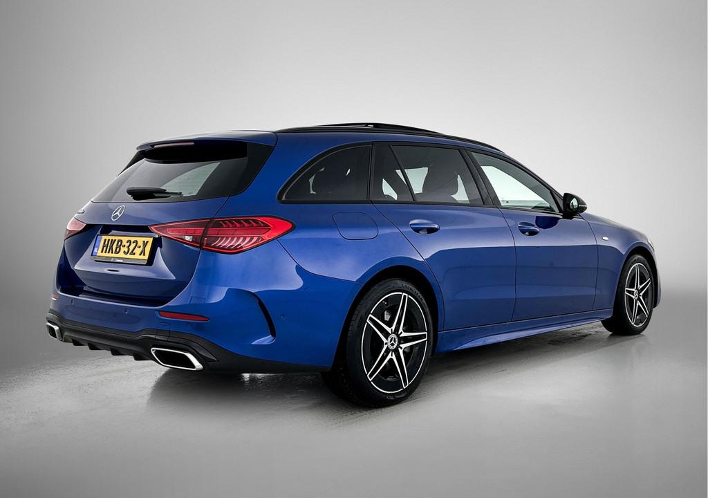 Mercedes-Benz C-Klasse Estate 300 e AMG line | Night Pakket, Auto's, Automaat, 12 maanden, Achterwielaandrijving, 4 cilinders