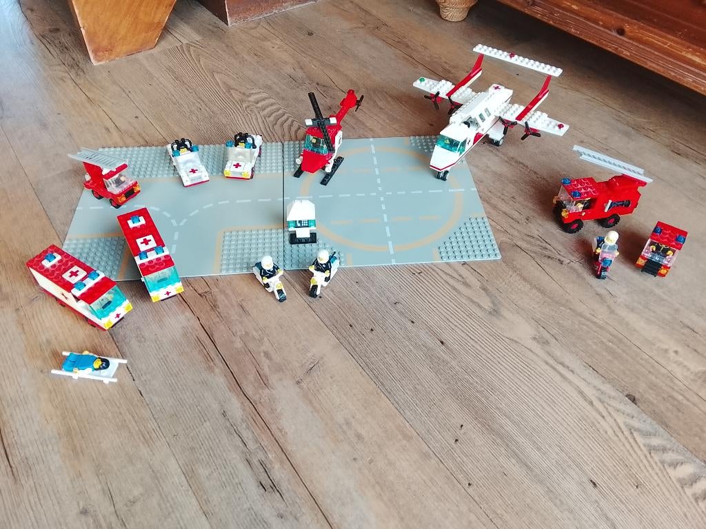 9 Lego 112-setjes (6356/6366/6522/6621/2x 6629/6657/2x 6688), Ophalen of Verzenden, Gebruikt, Complete set, Lego