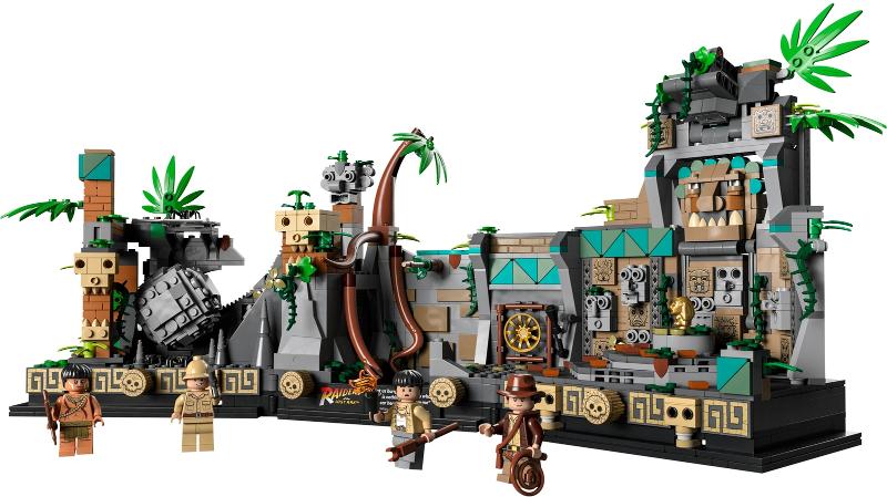 LEGO Indiana Jones 77015 Tempel van het Gouden Beeld, Compleet, Overige thema's, Lego, Ophalen of Verzenden