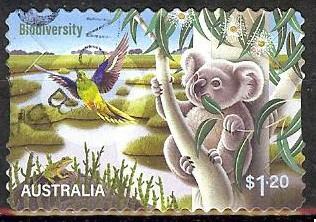 160 Australië 2023 Sustainable Future s/a glans, Verzenden, Gestempeld