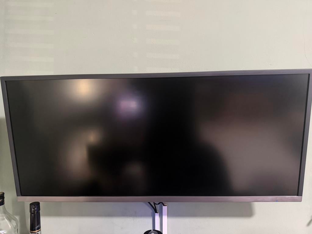 Samsung monitor 34 inch, Ophalen, Zo goed als nieuw, 50 Hz, Samsung