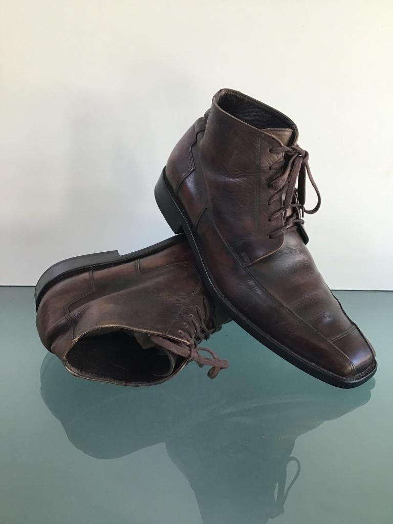 Van Lier boots 42 | bruin leer | Gratis verzenden, Bruin, Verzenden, Van Lier, Boots